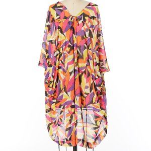 L'AGENT Multi-Color Swim CoverUp